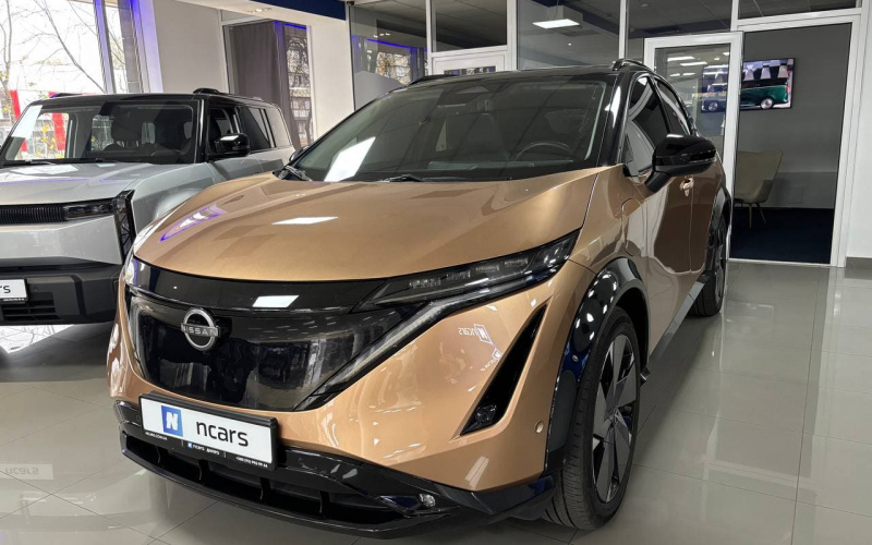 Nissan Ariya фото спереди