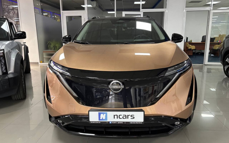 Nissan Ariya фото со стороны