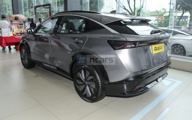 Nissan Ariya фото со стороны