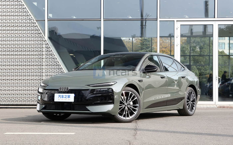 Audi A6L e-tron фото спереду
