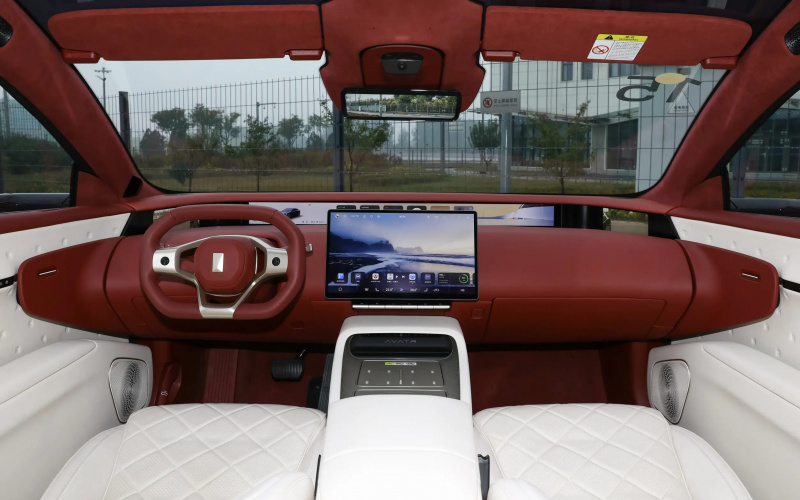 Avatr 12 фото салона