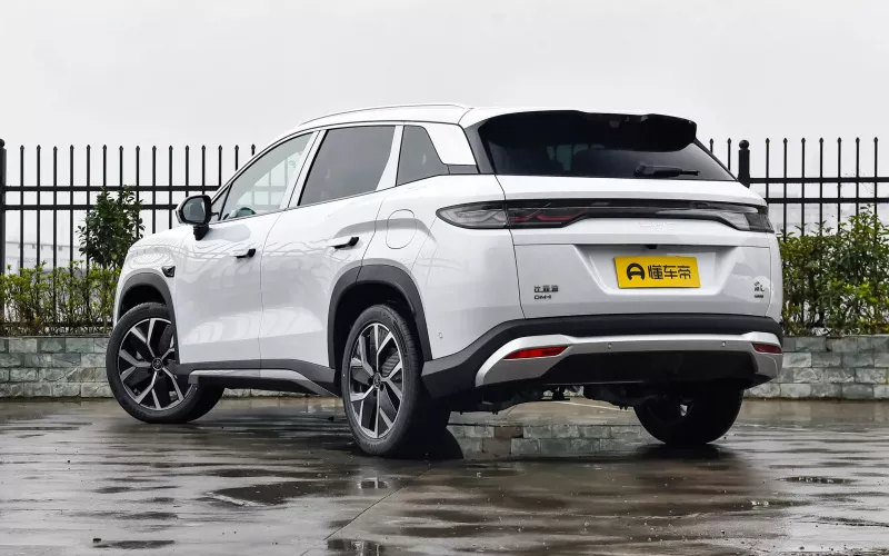 BYD Song L DM-i фото со стороны