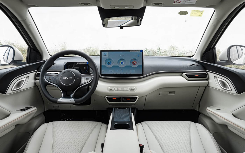 BYD Seagull фото салону