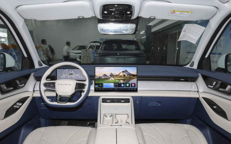 Chery Fulwin T9 фото салона