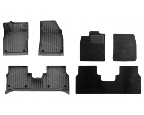 Коврики в салон для Audi Q4-etron (2в1) Коврики в салон для Audi Q4-etron (2в1)