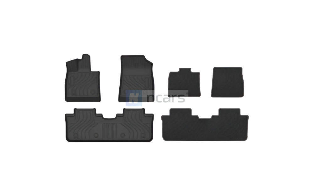Коврики в салон для BYD Song Plus (2в1)