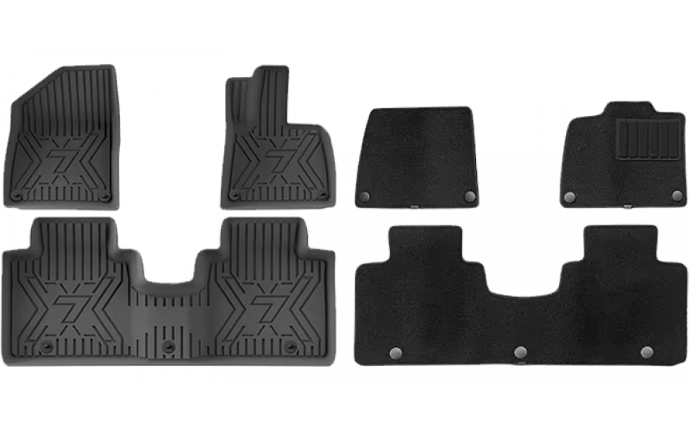 Коврики в салон для Zeekr 7X (2в1)