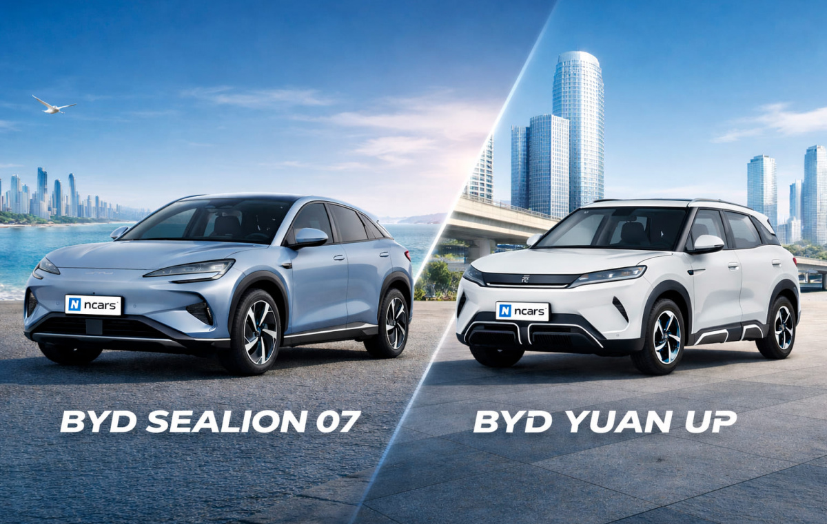 BYD Sea Lion 07 чи BYD Yuan UP: що коштує своїх грошей?