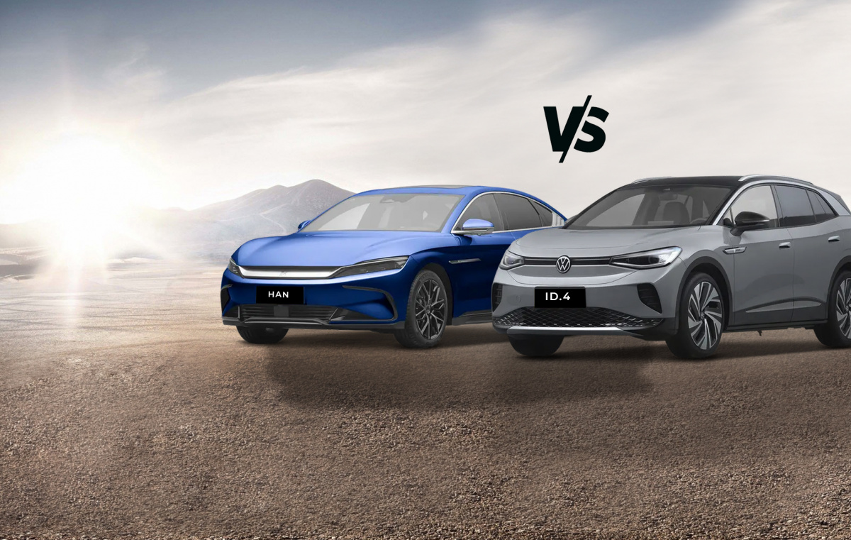 Порівняння Volkswagen ID.4 vs BYD Han