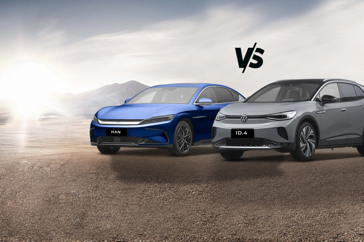 Порівняння Volkswagen ID.4 vs BYD Han