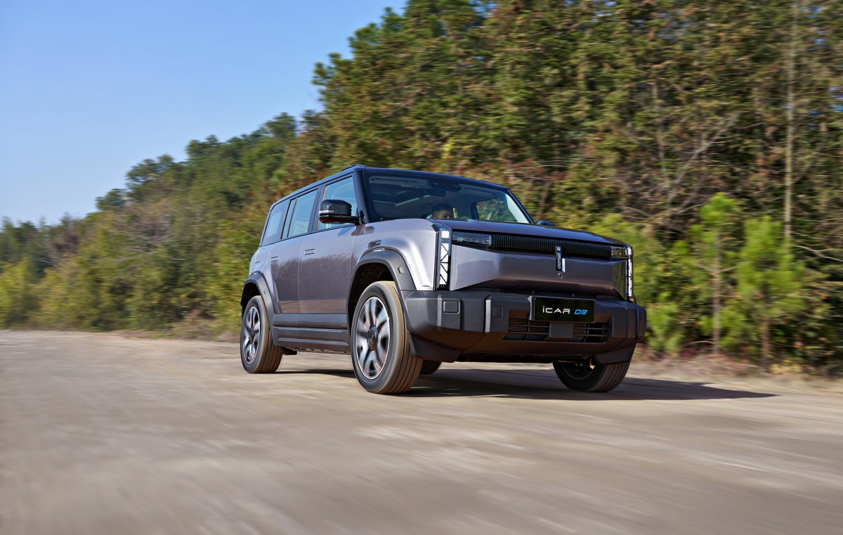 iCar 03 – стильний електричний позашляховик за доступною ціною