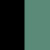 Black/Aura Green